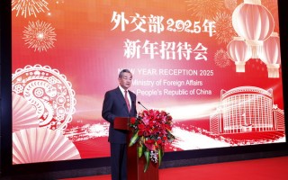 外交部举行2025年新年招待会